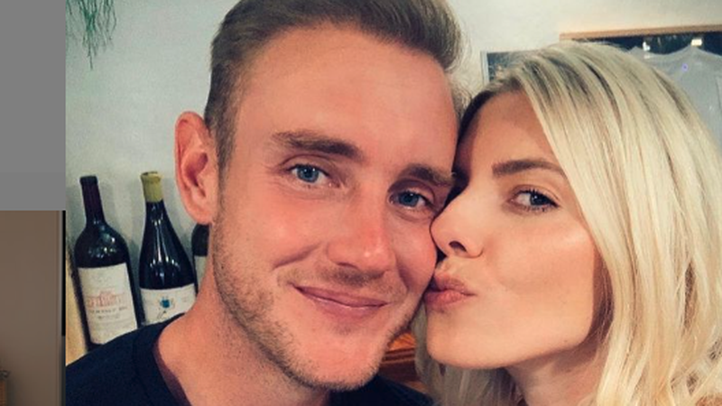 Stuart Broad and Mollie King / Photo: Instagram @mollieking