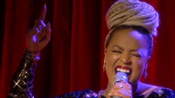 Lucia Evans and the Discovery Gospel Choir on the Late Late