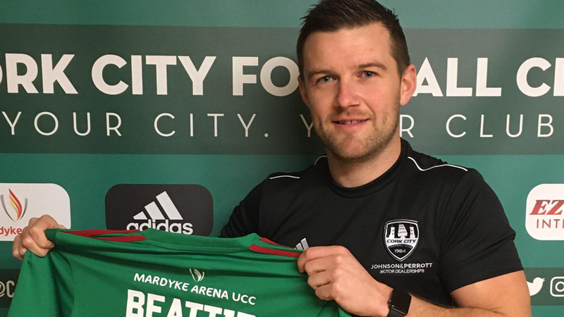 Beattie won the league and two cups at the club