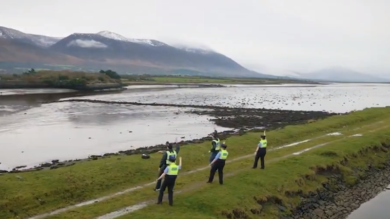 "We wanted to show our own culture and our own heritage and our own absolutely beautiful countryside" Screengrab: An Garda Síochána/Twitter