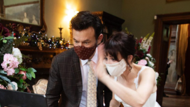 "This is only a dress rehearsal - the big party is to come!"
Photo: Charlene McKenna/Instagram