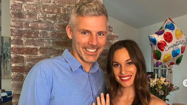 Des Bishop with fiancée Hannah Berner / Image: Instagram @beingbernz