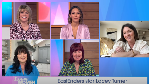 Lacey Turner with the Loose Women panel Screengrab: ITV