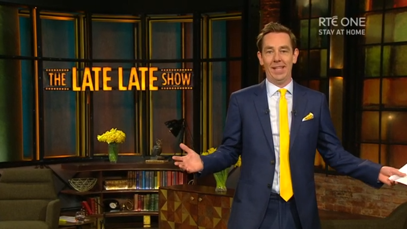 Ryan Tubridy on Friday's Late Late Show Daffodil Day Special - "We just keep going, keep giving"
