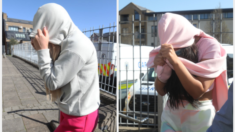 The women were charged with breaching the Health Act (Pics: RollingNews.ie)