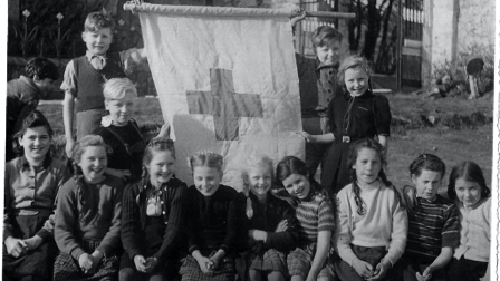Some of the 400 German children who were brought to Ireland as part of Operation Shamrock. Photo: Glencree Centre for Peace and Reconciliation Archives
