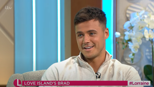 Brad McClelland - "It means the world to me" Screengrab: ITV/Lorraine