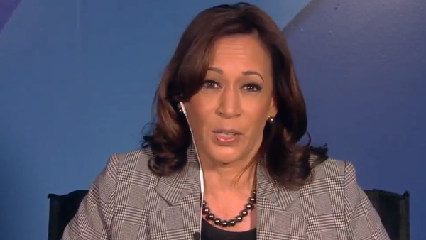 Kamala Harris on The View on Friday Screengrab: The View/ABC