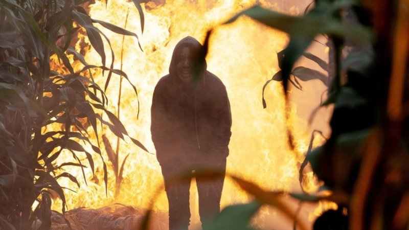 Will Priya make it out of the burning maze alive? / Image: @emmerdale on INstagram