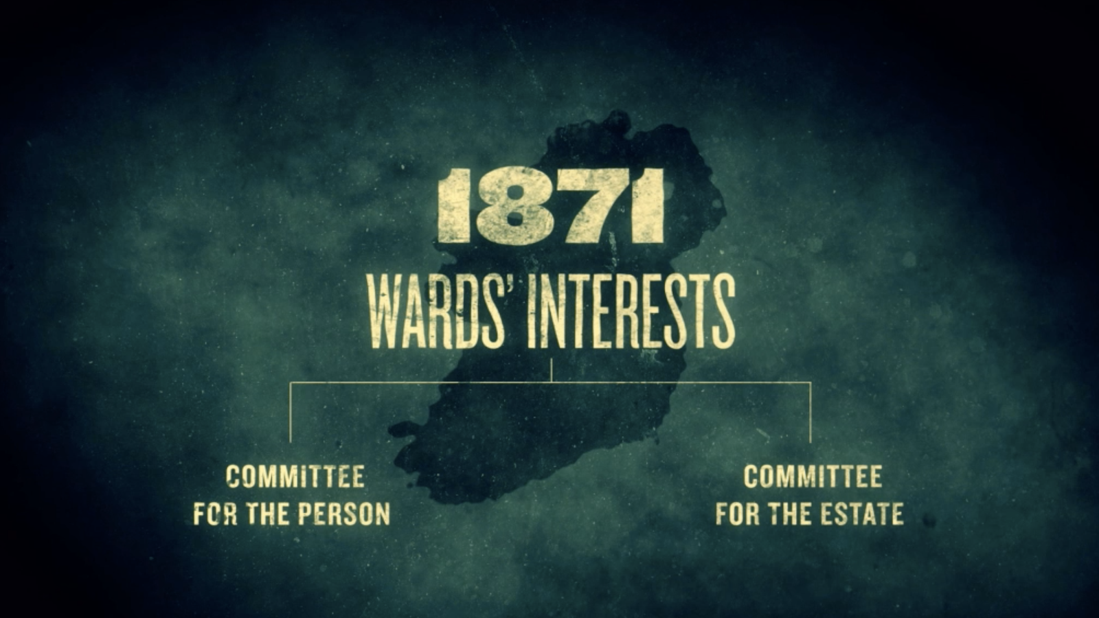 A ward of court is overseen by two interests called "committees"