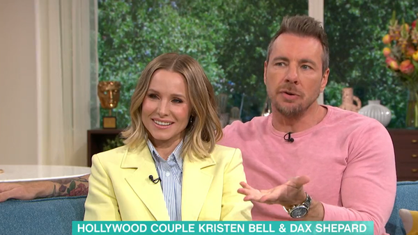 Kristen Bell and Dax Shepard on ITV's This Morning