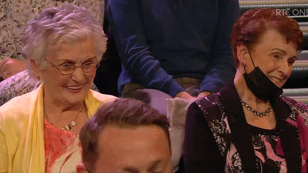 Brooke Scullion's grannies Sheila (left) and Peggy