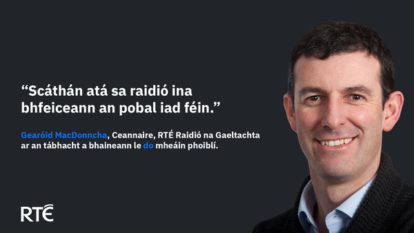 Gearóid Mac Donncha ar an tábhacht a bhaineann le do mheáin phoib