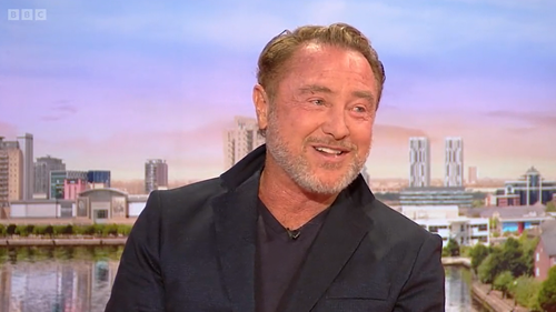 Michael Flatley - "There's no shame in failure, the shame is not getting up and trying. That's the way I look at life" Screengrab: BBC Breakfast