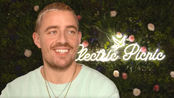 Dermot Kennedy said he will be performing a mixture of new and old material this evening, including some songs from "way back", which he said he is very excited about