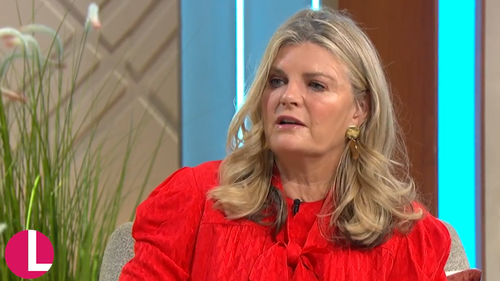 Susannah Constantine - "Anyone who is suffering from alcoholism will identify with this - it had been building up to the point where I didn't have control over alcohol, it had control over me" Screengrab: ITV/Lorraine