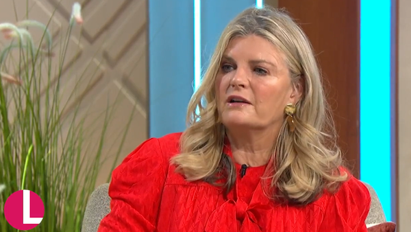 Susannah Constantine - "Anyone who is suffering from alcoholism will identify with this - it had been building up to the point where I didn't have control over alcohol, it had control over me" Screengrab: ITV/Lorraine